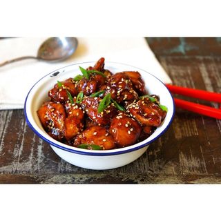 Stir-Fried Honey Sesame Chicken