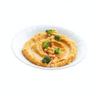 Puré De Verduras Con Garbanzos