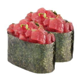 Gunkan de atún con cebollino (2u)