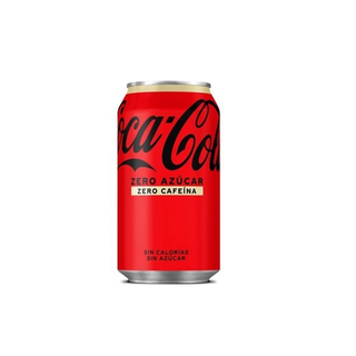 Coca cola zero zero sin cafeína 330ml