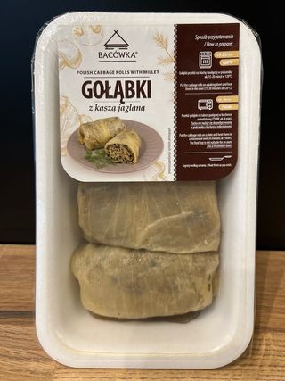 Gołąbki z kaszą jaglaną