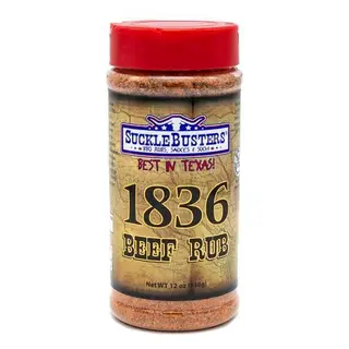 SuckleBusters 1836 Beef Rub 340g
