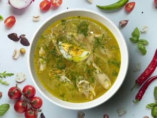 Суп-лапша с курицей