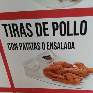 Tires de Pollo +ptata