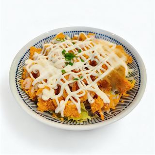 pollo fritti  crazy 芥末炸鸡盖饭