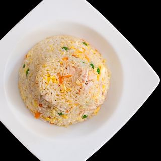 arroz frito con pollo