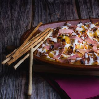 Bacon Chips Fried (Medio Plato)