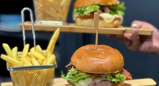 Combo hamburguesa clásica