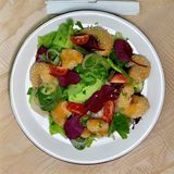 Салат з креветкою (350г)