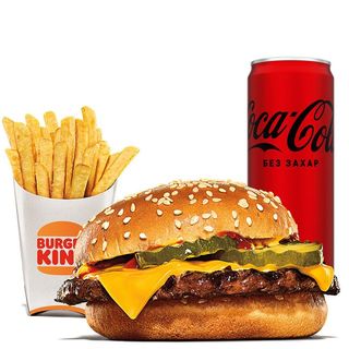 Чийзбургер Меню (571г)