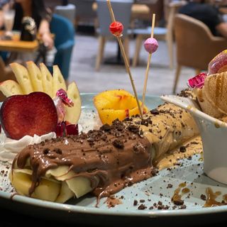 Crêpe Nutella Spéculoos Banane