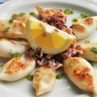Tapa De Chipiróns a la plancha