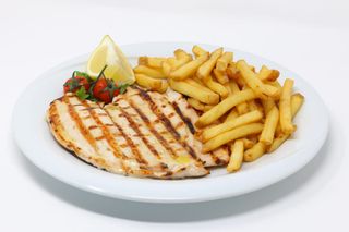 27 Pollo con patatine