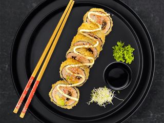 Tempura roll bez ryżu 6 szt.