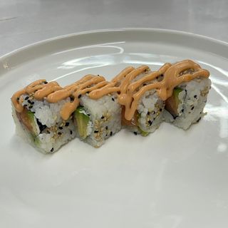 163 Uramaki spicy salmon 4pzs