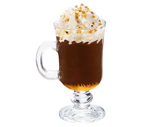 Czekolada Lekko Gorzka o Smaku Orzechów Laskowych z Bitą Śmietaną i Orzechami Karmelizowanymi (200 ml)