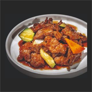 116 ternera con salsa de ostra 