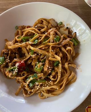 Вок с овощами