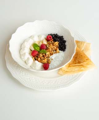 Творожный чиа-боул 