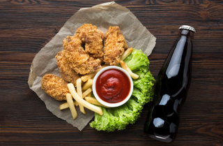 Menú 1 Ración De Alitas Fritas