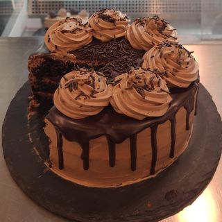 Trozo tarta chocolate 