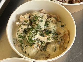 NEW Палюшки з куркою та сметанковим соусом (240g)