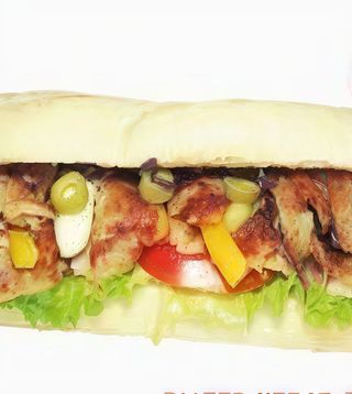 Maxi panino kebab