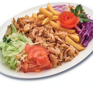 Plato Kebab Pollo