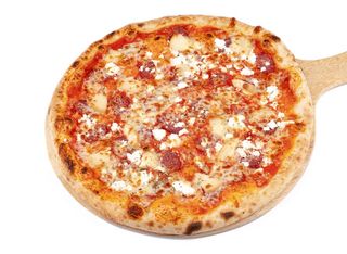 Пица С наденичка и сирена (450г)