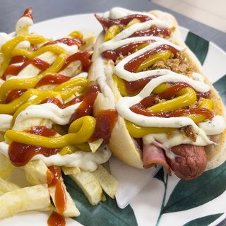 Perrito Papas + Refresco