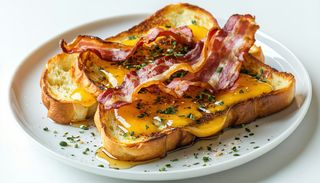 Bacon & Cheese French Toast