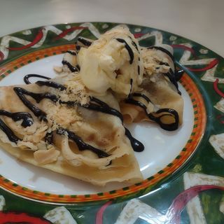 Crepas con cajeta