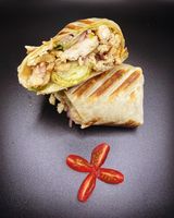 MENU WRAP POULET EATClean
