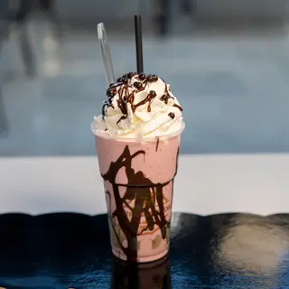 Frappé con panna