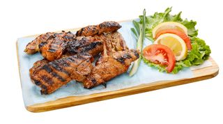 Свински гърди с мед и чесън (300г)