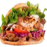 2 Kebab + 2 Patatas + Refresco, 1 Litro