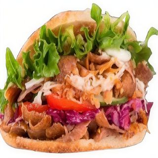 2 Kebab + 2 Patatas + Refresco, 1 Litro