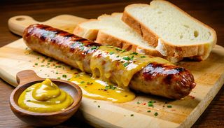 Minikasekrainer (porc & vită & emmentaler)