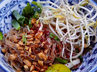 Pad Thai з креветками