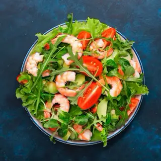 Salada de Camarão