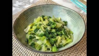 Pack choi con zenzero e aglio