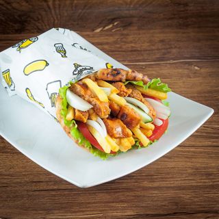 Giros pileća kobasica