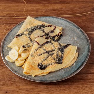 Palačinke sa nutellom, plazmom i bananom