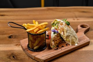 Tortilja sa  pohovanaom ćuretinom