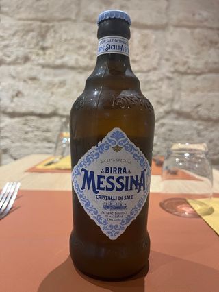 Birra Messina cristalli di sale 0.50 Lt