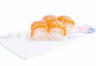 N.122 Fresh cheese senza alga nori e sesamo 4 pezzi