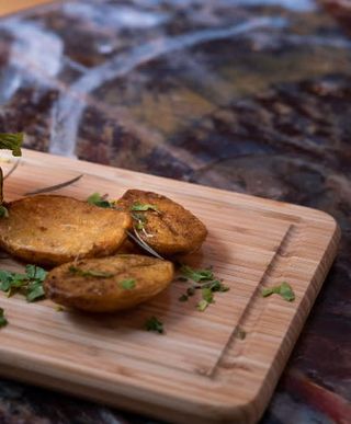 Crispy Golden Baby Potatoes 