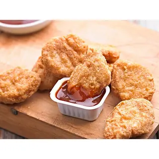 Chicken Nuggets (Cubes Of Chicken Coated With Breadcrumbs)