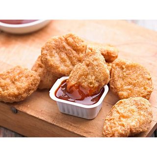 Chicken Nuggets (Cubes Of Chicken Coated With Breadcrumbs)