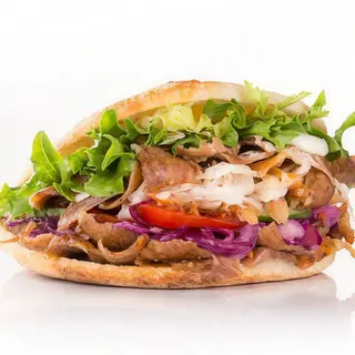 Kebab Mixto De Pollo Y Carne De Ternera